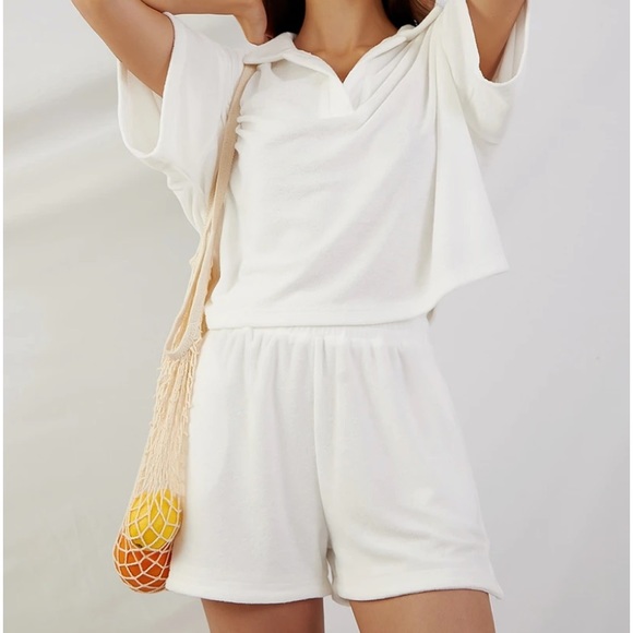 Peppermayo Pants - Terry cloth short set